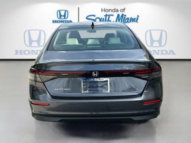 new 2025 Honda Accord car, priced at $30,346