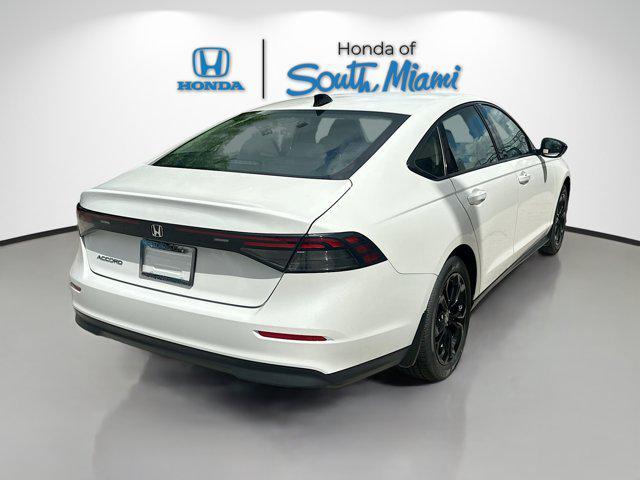 new 2025 Honda Accord car, priced at $30,778