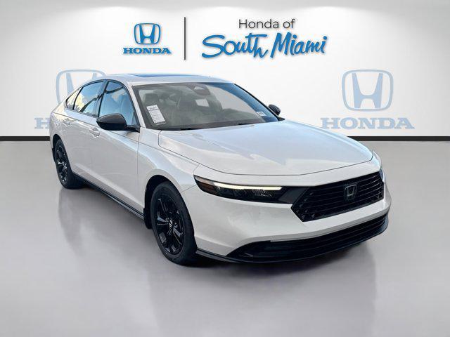 new 2025 Honda Accord car, priced at $30,823