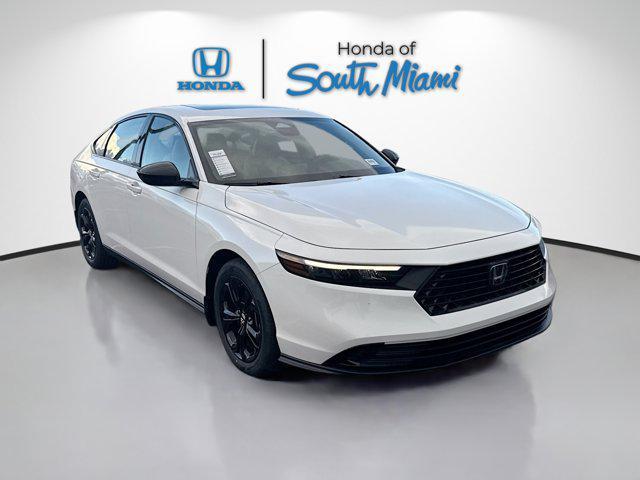 new 2025 Honda Accord car, priced at $30,823