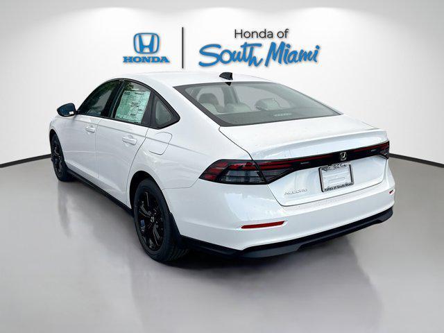 new 2025 Honda Accord car, priced at $30,823