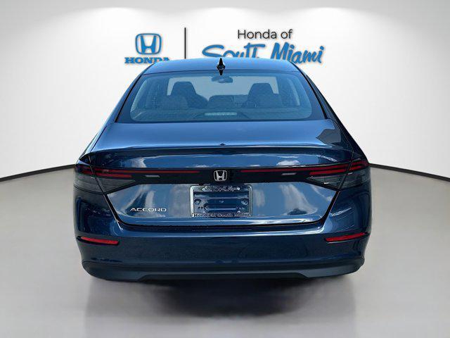 new 2025 Honda Accord car, priced at $30,346