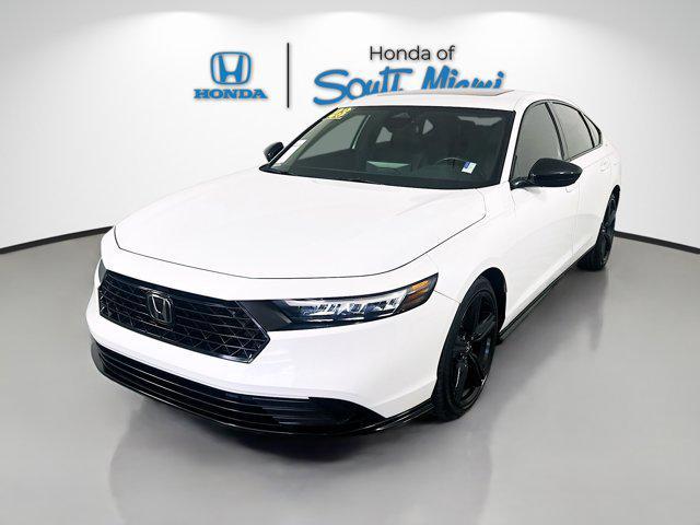 used 2023 Honda Accord Hybrid car, priced at $26,534
