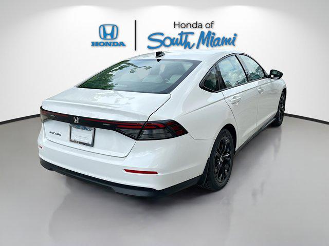 new 2025 Honda Accord car, priced at $30,778