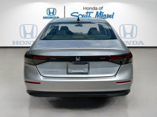 new 2025 Honda Accord car, priced at $30,346