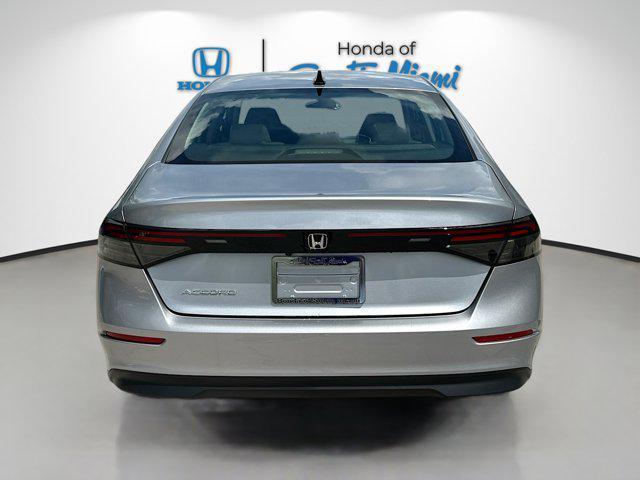 new 2025 Honda Accord car, priced at $30,346