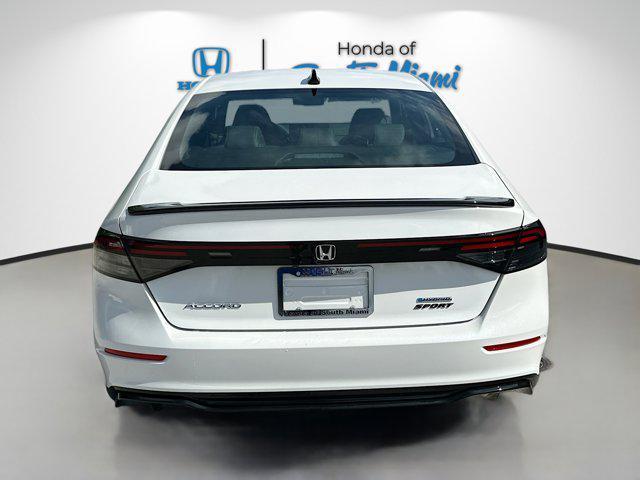 new 2025 Honda Accord Hybrid car, priced at $35,280