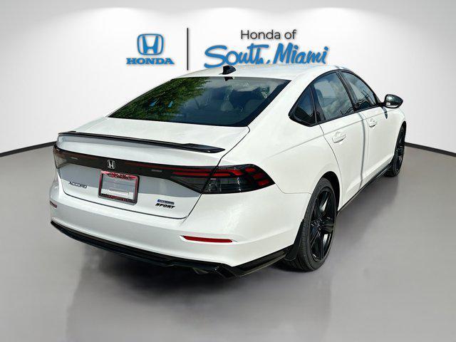 new 2025 Honda Accord Hybrid car, priced at $35,280