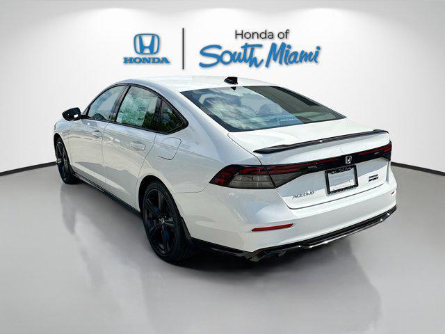 new 2025 Honda Accord Hybrid car, priced at $35,280