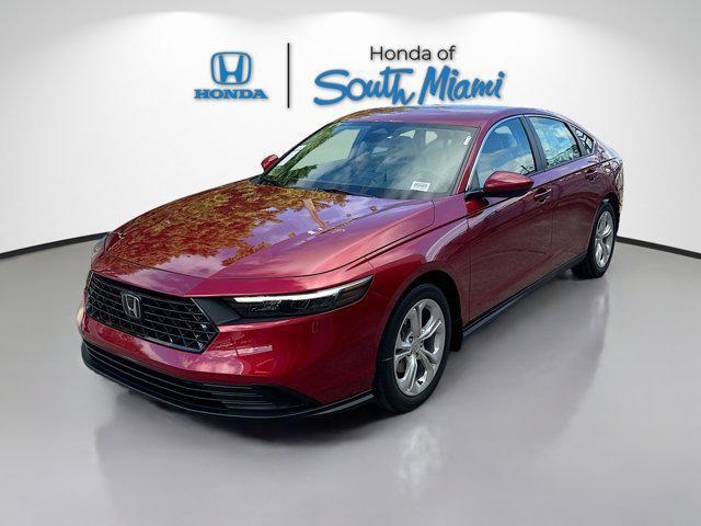 new 2025 Honda Accord car, priced at $28,801