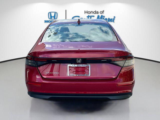new 2025 Honda Accord car, priced at $28,801