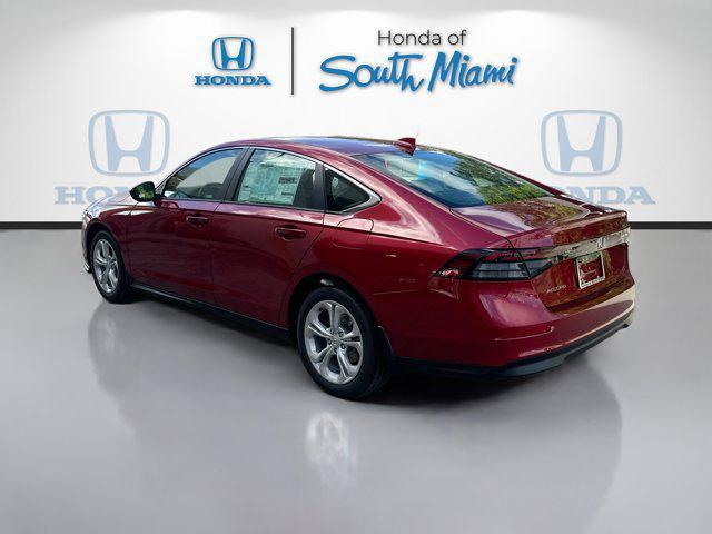 new 2025 Honda Accord car, priced at $28,801