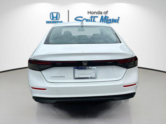 new 2025 Honda Accord car, priced at $28,756