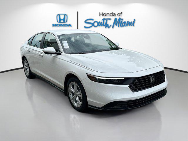 new 2025 Honda Accord car, priced at $28,756