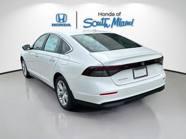 new 2025 Honda Accord car, priced at $28,756