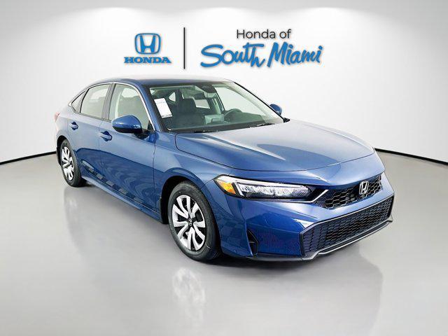 new 2026 Honda Civic car, priced at $25,400
