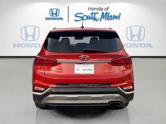 used 2020 Hyundai Santa Fe car, priced at $14,648
