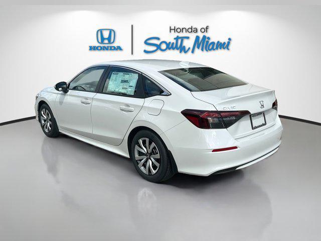 new 2026 Honda Civic car, priced at $25,250