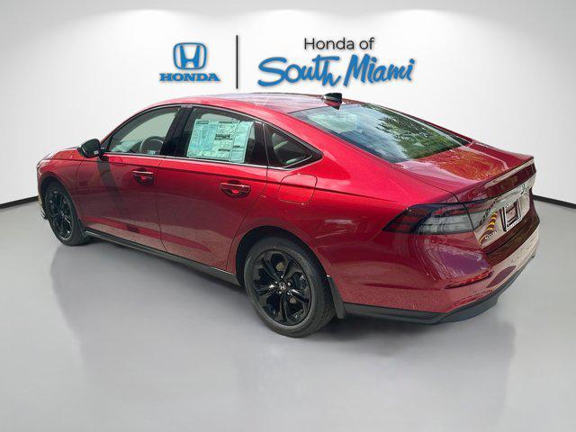 new 2025 Honda Accord car, priced at $30,823
