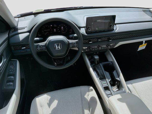 new 2025 Honda Accord car, priced at $30,823
