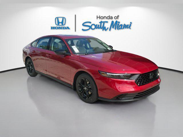 new 2025 Honda Accord car, priced at $30,823