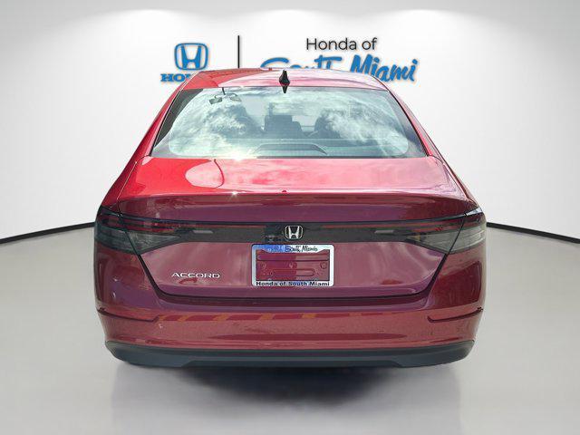new 2025 Honda Accord car, priced at $30,823