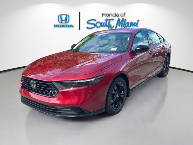 new 2025 Honda Accord car, priced at $30,823