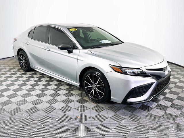 used 2021 Toyota Camry car, priced at $19,586