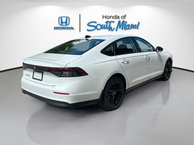 new 2025 Honda Accord car, priced at $30,823