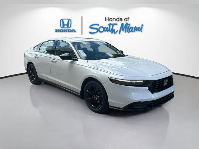 new 2025 Honda Accord car, priced at $30,823