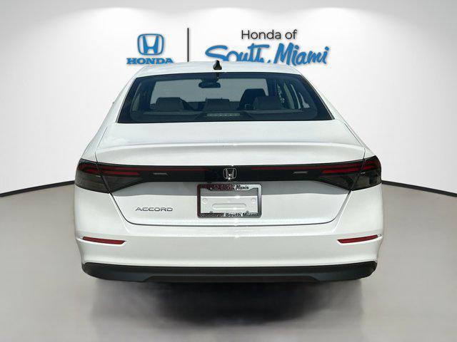 new 2025 Honda Accord car, priced at $30,823