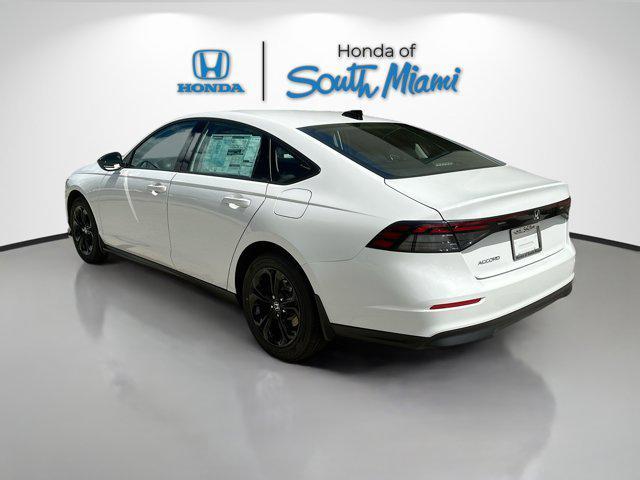 new 2025 Honda Accord car, priced at $30,823