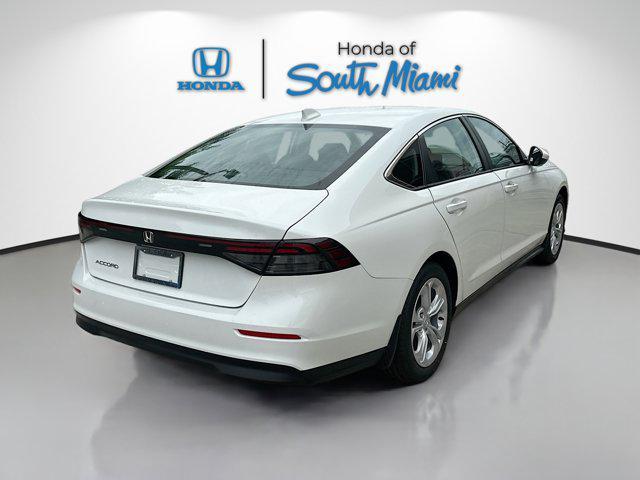 new 2025 Honda Accord car, priced at $28,756