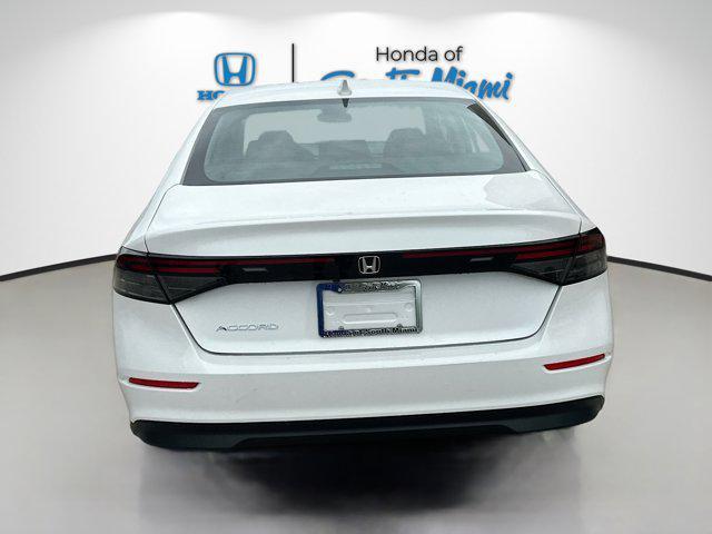 new 2025 Honda Accord car, priced at $28,756