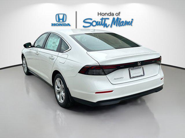 new 2025 Honda Accord car, priced at $28,756