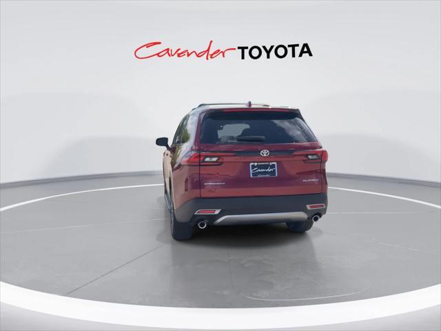 new 2025 Toyota Grand Highlander Hybrid car, priced at $64,228