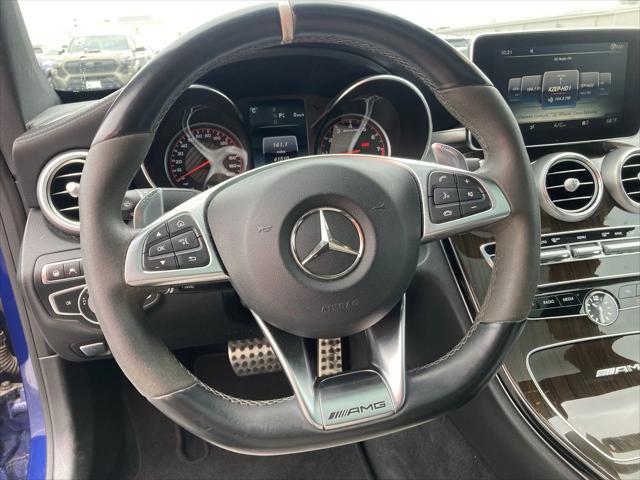 used 2017 Mercedes-Benz AMG C 63 car, priced at $47,991