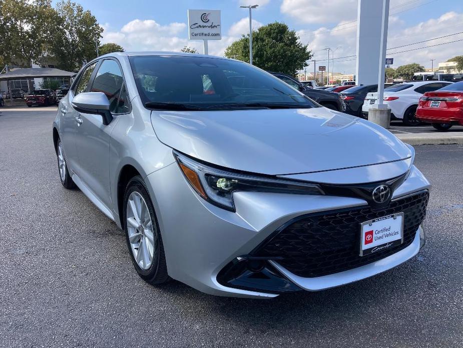 used 2024 Toyota Corolla Hatchback car, priced at $22,993