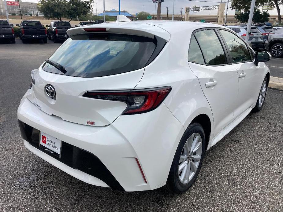 used 2024 Toyota Corolla Hatchback car, priced at $22,993