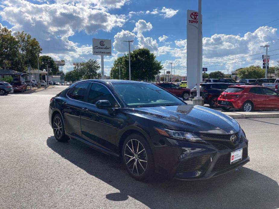 used 2021 Toyota Camry car, priced at $24,495