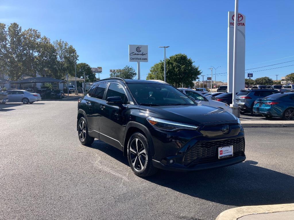 used 2024 Toyota Corolla Cross Hybrid car, priced at $30,697