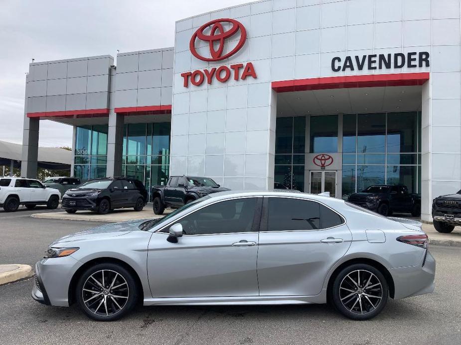 used 2021 Toyota Camry car, priced at $21,395