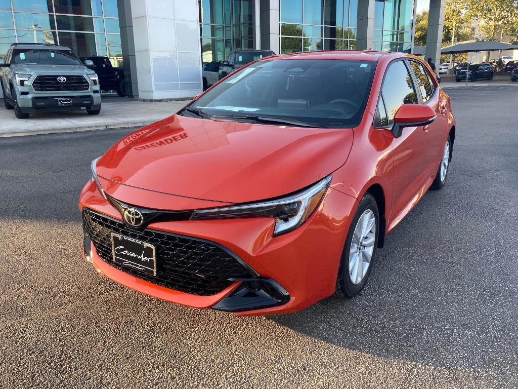 new 2025 Toyota Corolla Hatchback car, priced at $26,180