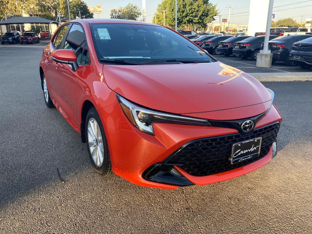 new 2025 Toyota Corolla Hatchback car, priced at $26,180