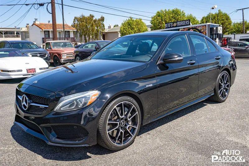 used 2018 Mercedes-Benz AMG C 43 car, priced at $23,500