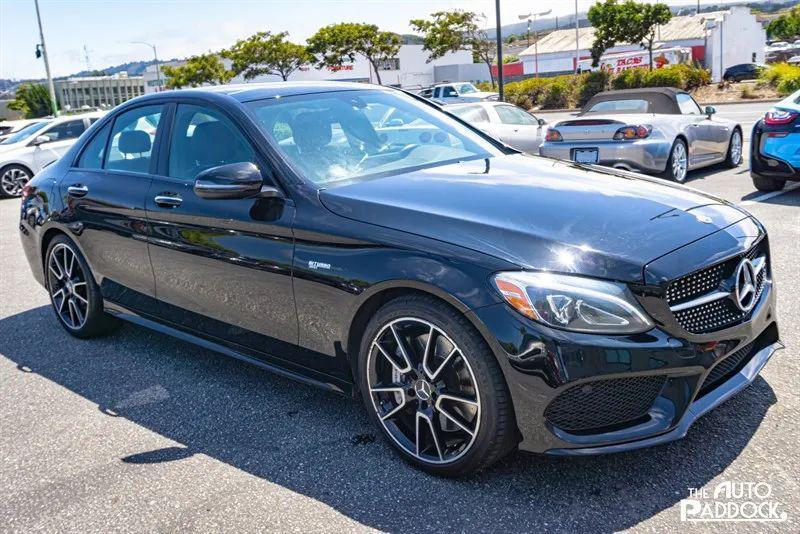 used 2018 Mercedes-Benz AMG C 43 car, priced at $23,500