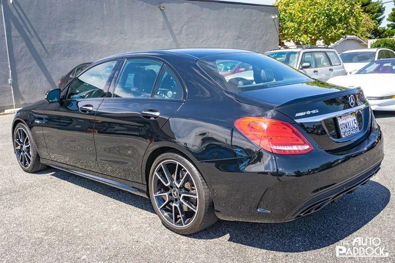 used 2018 Mercedes-Benz AMG C 43 car, priced at $23,500