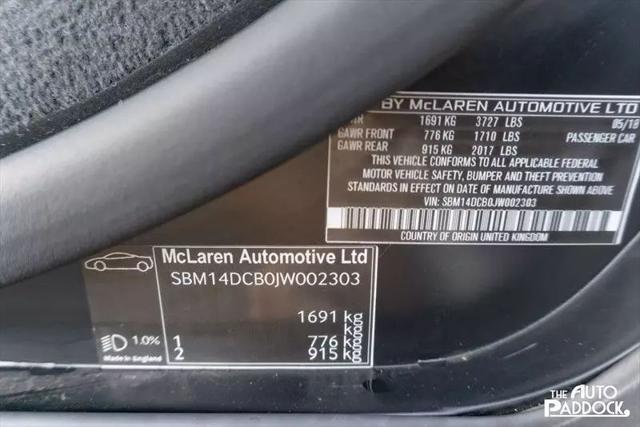 used 2018 McLaren 720S car, priced at $220,000