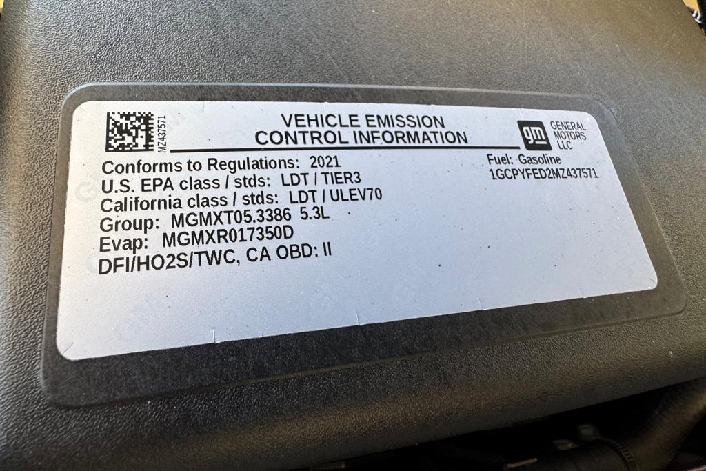 used 2021 Chevrolet Silverado 1500 car
