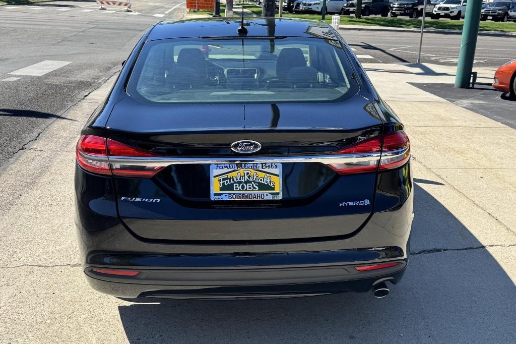 used 2018 Ford Fusion Hybrid car